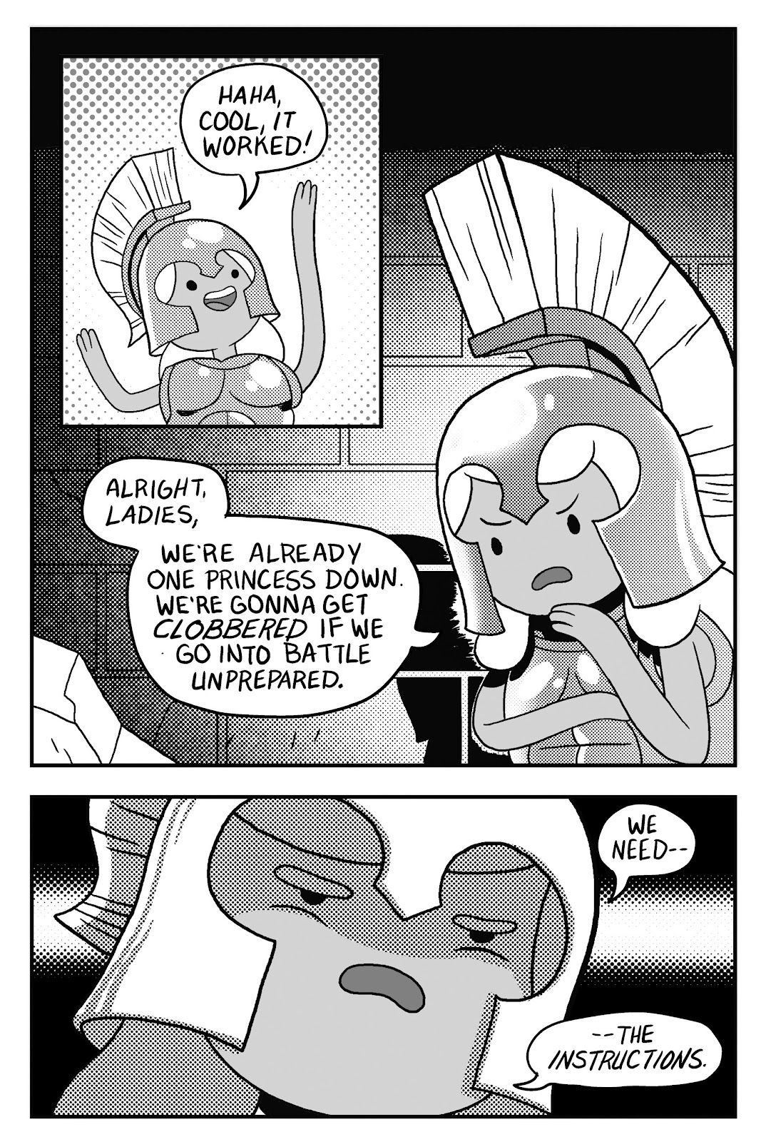 Read online Adventure Time: Pixel Princesses comic - Issue # Full - 47