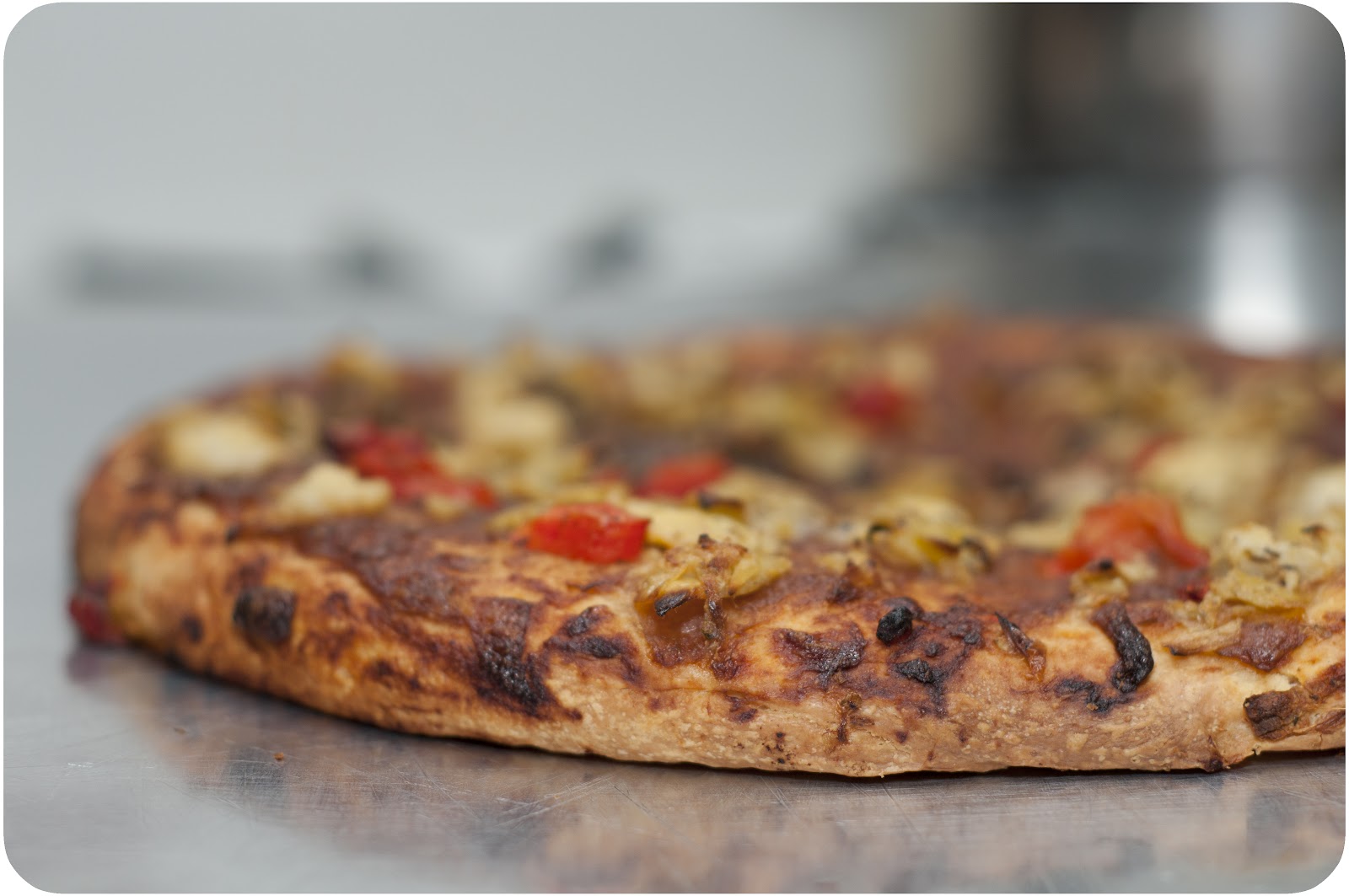 applesauce for eggs amy's roasted vegetable pizza {no cheese}