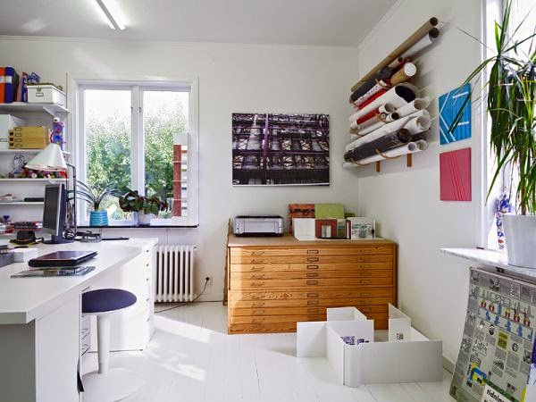 A Nordic chalet in summer