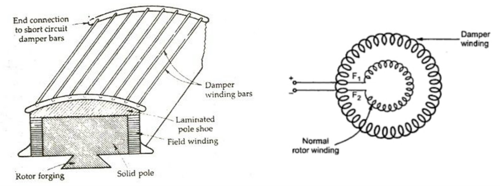 Damper Winding In Synchronous Motor