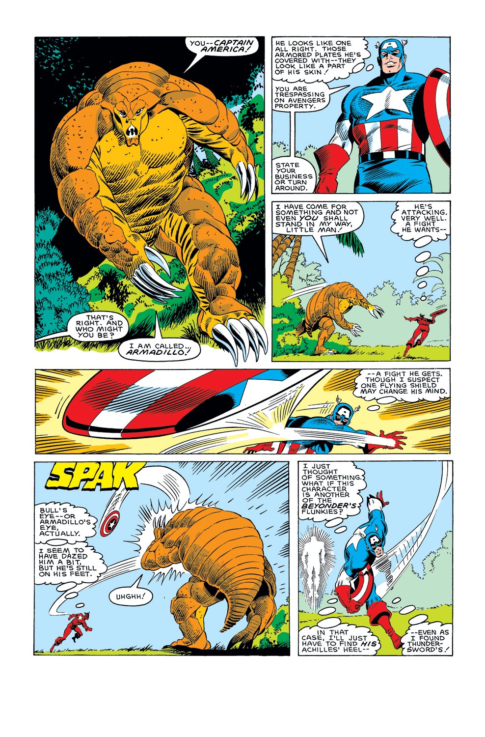 Read online Captain America (1968) comic -  Issue #308 - 7