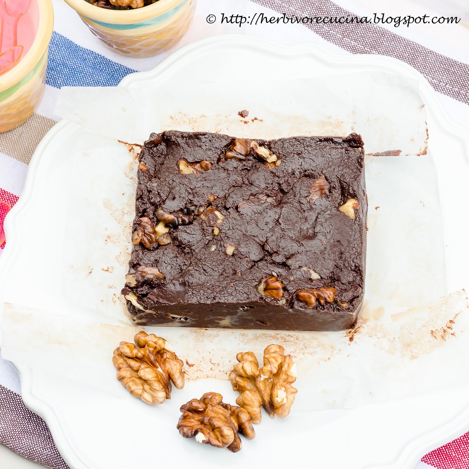 Herbivore Cucina Lonavala's Chocolate Walnut Fudge