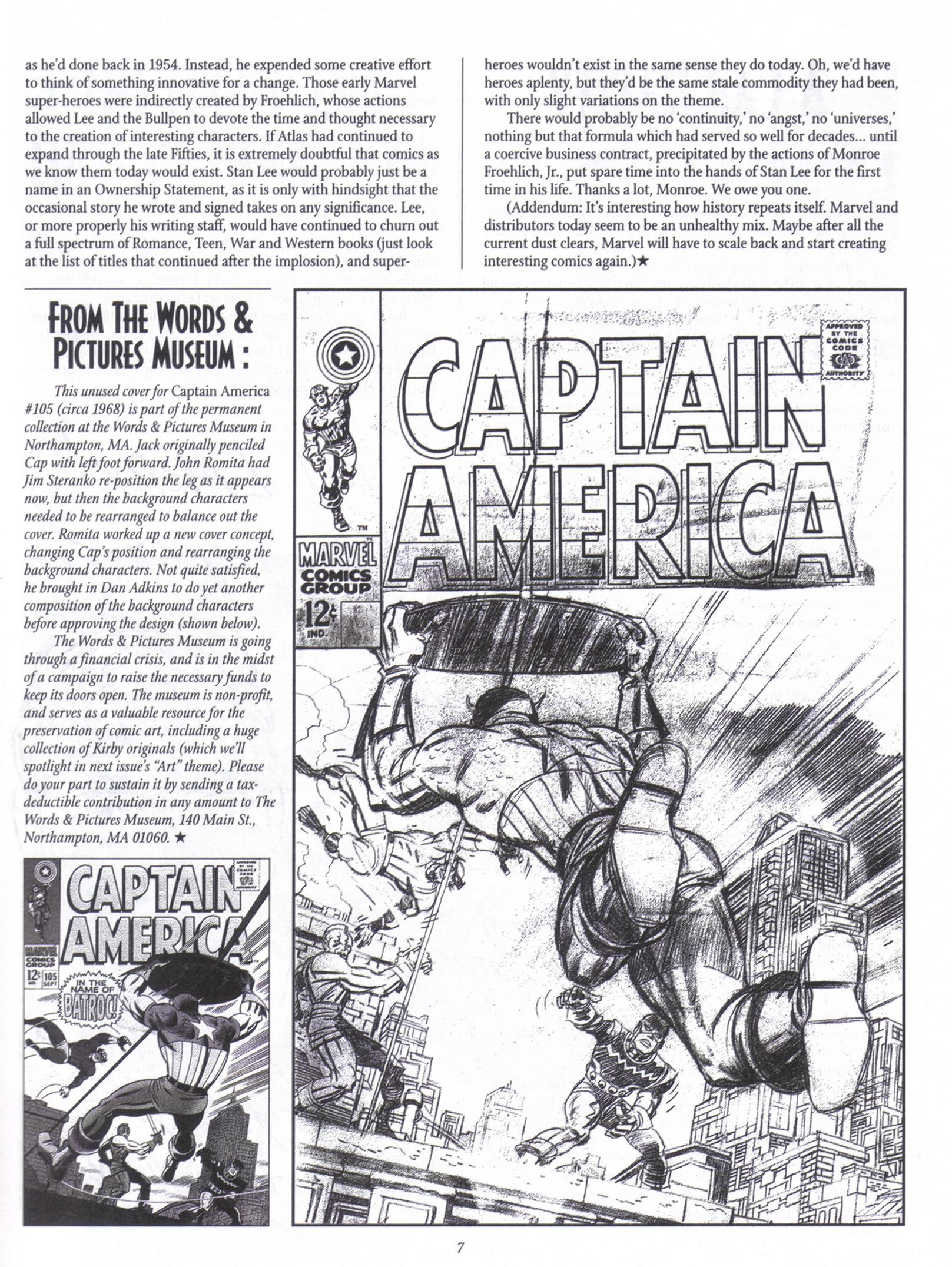 Read online The Jack Kirby Collector comic -  Issue #18 - 7
