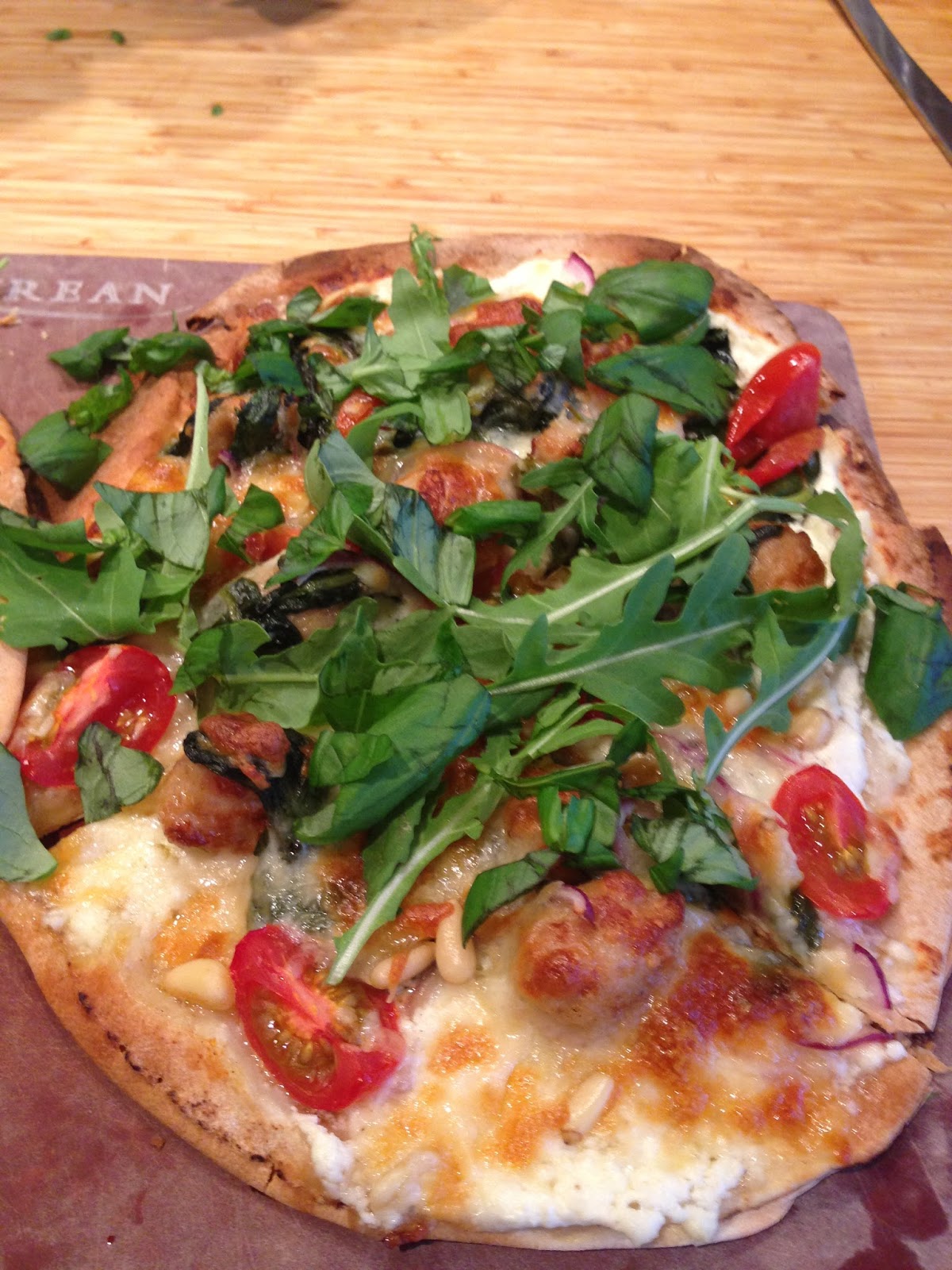 Food Devil Double Cheese Lavash Bread Pizza