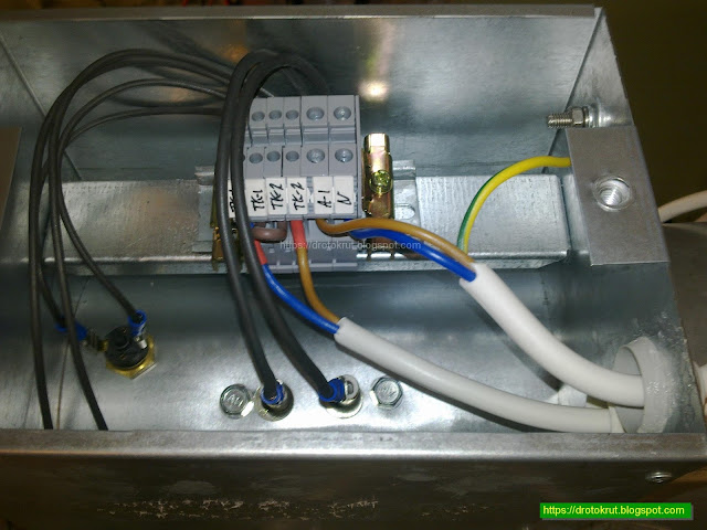 Подключение электрического канального воздухонагревателя для круглых каналов