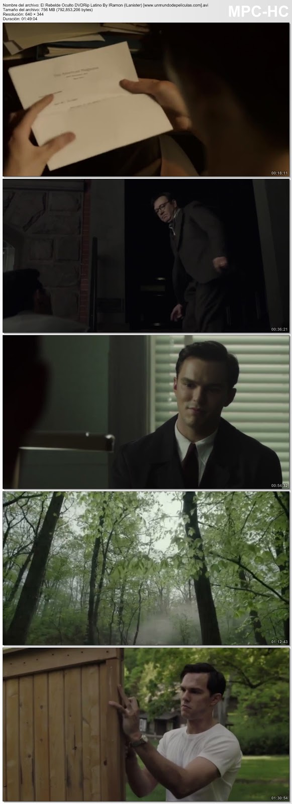 Capturas de la película.
