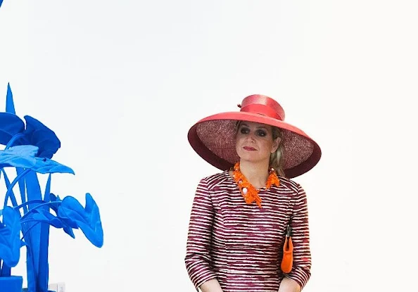 Queen Maxima of The Netherlands opens the Design Derby Netherlands - Belgium 