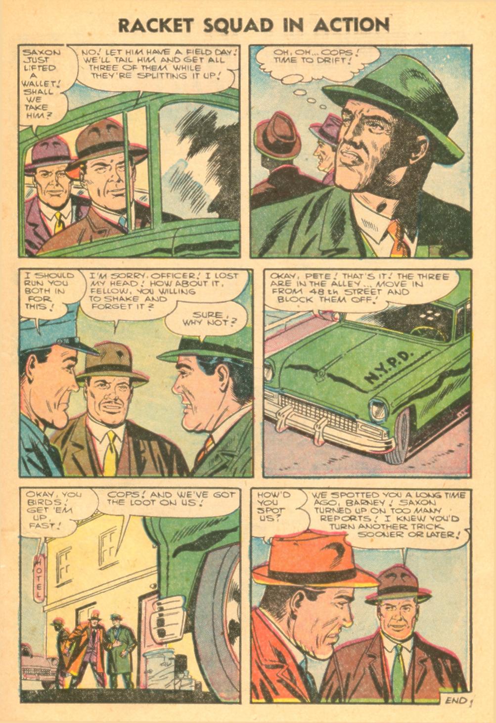 Read online Racket Squad in Action comic -  Issue #22 - 11