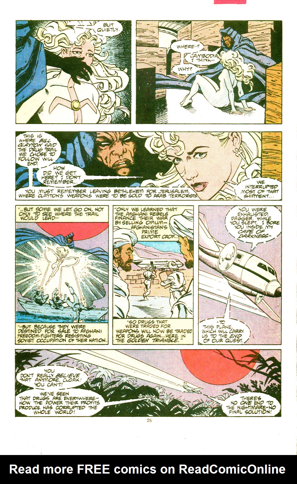 Read online Cloak and Dagger (1985) comic -  Issue #11 - 26