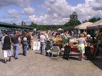 Antique Picking at Market in Lachute