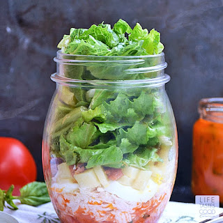 Cobb Salad in a Jar | by Life Tastes Good