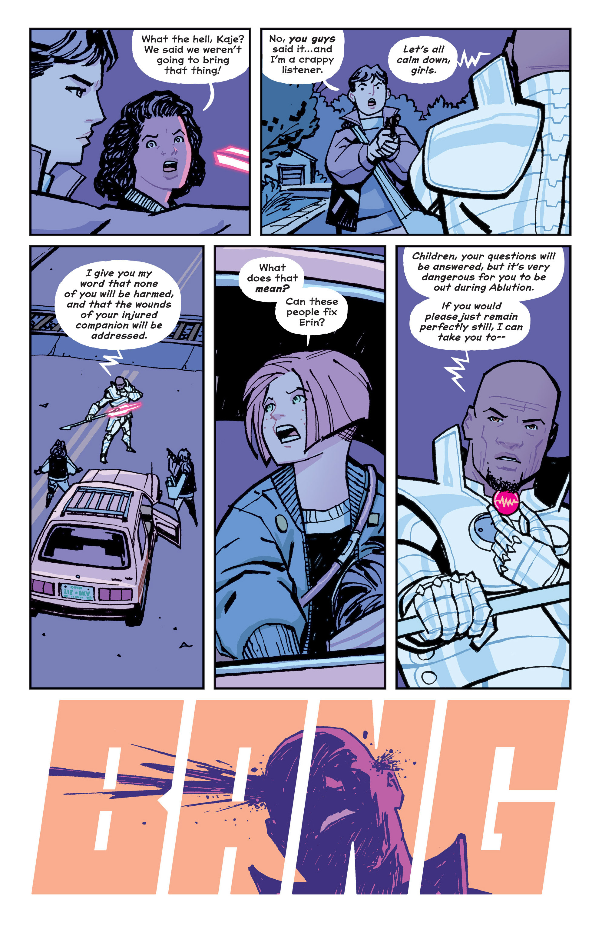 Read online Paper Girls comic -  Issue #3 - 23