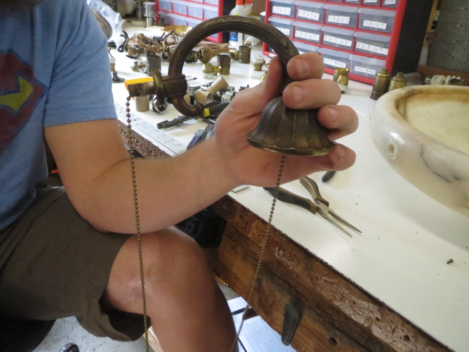 Lamp Parts and Repair Lamp Doctor How to Wire/Rewire Chandelier Arms