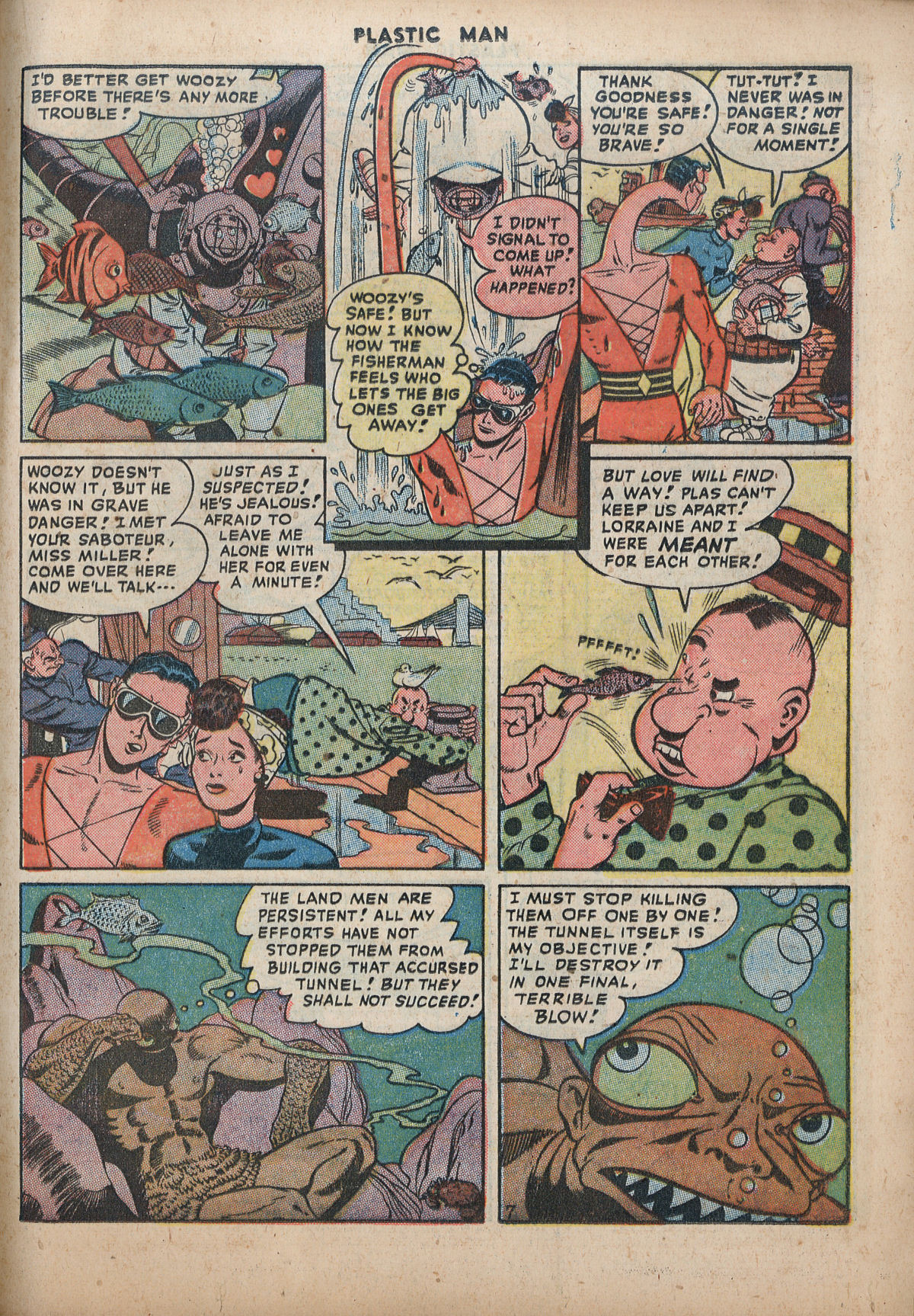 Read online Plastic Man (1943) comic -  Issue #12 - 21