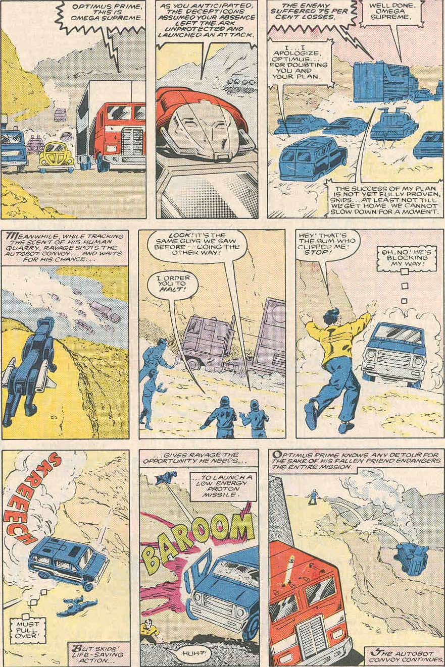 Read online The Transformers (1984) comic -  Issue #19 - 20