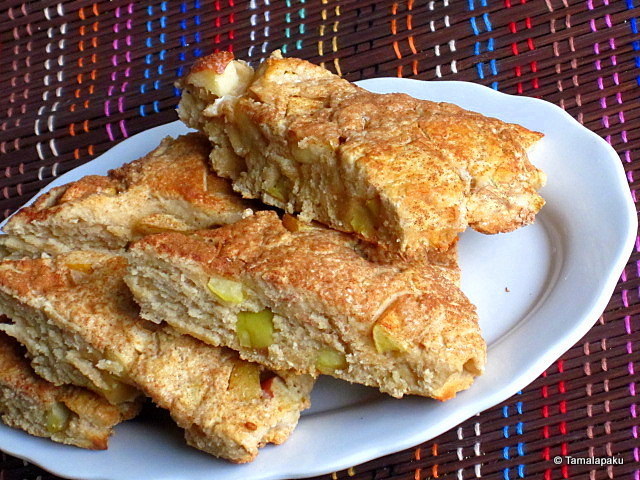 Eggless Apple Cinnamon Scones