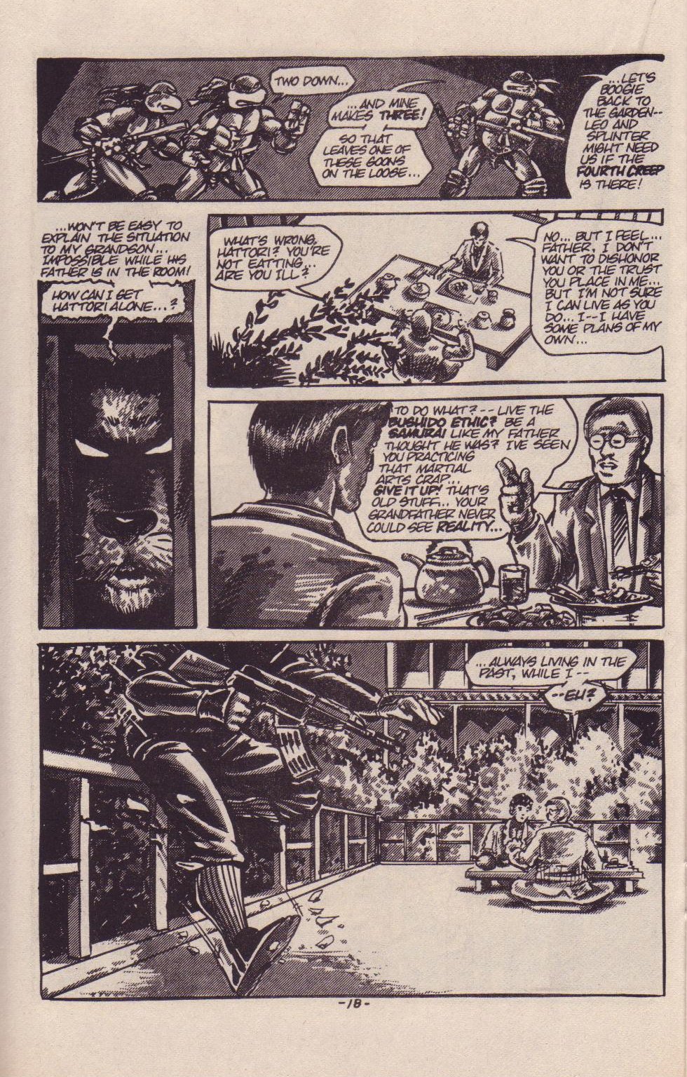 Read online Teenage Mutant Ninja Turtles (1984) comic -  Issue #9 - 20