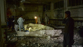 suicide attacks on Afghan mosques