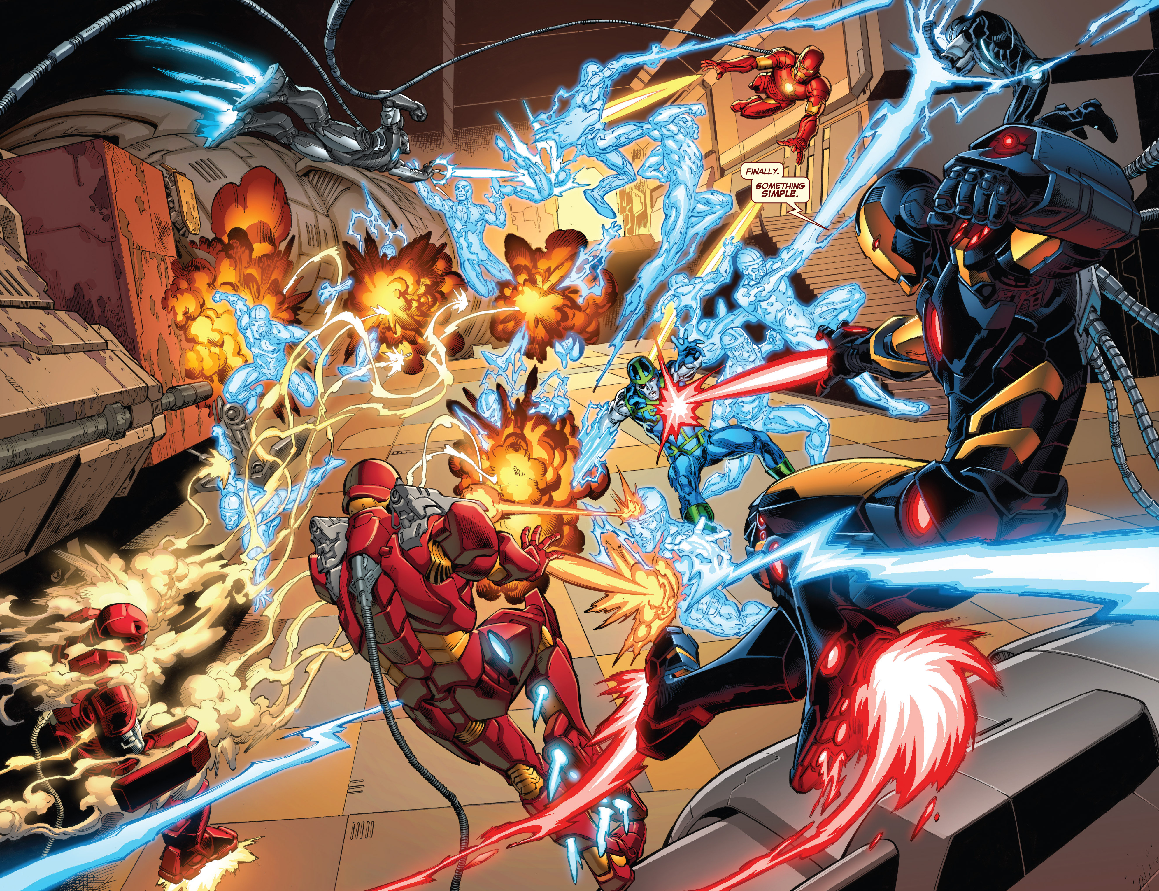 Read online Iron Man (2013) comic -  Issue #15 - 10