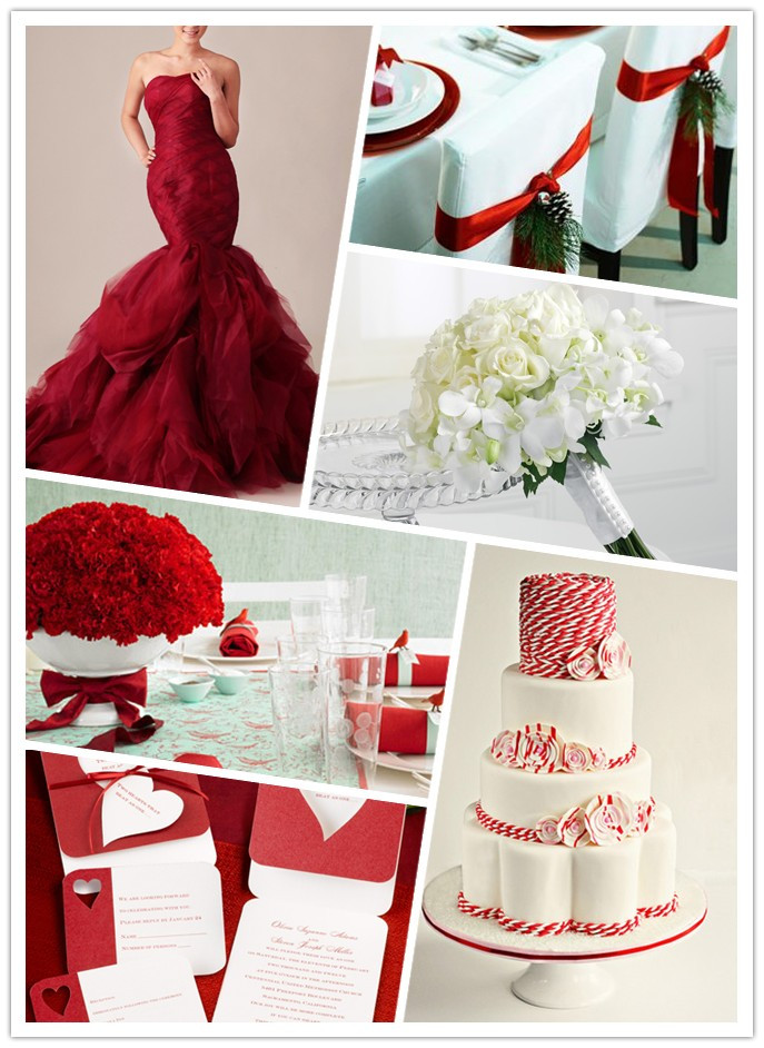 My Wedding Dress Beautiful Red Wedding Theme
