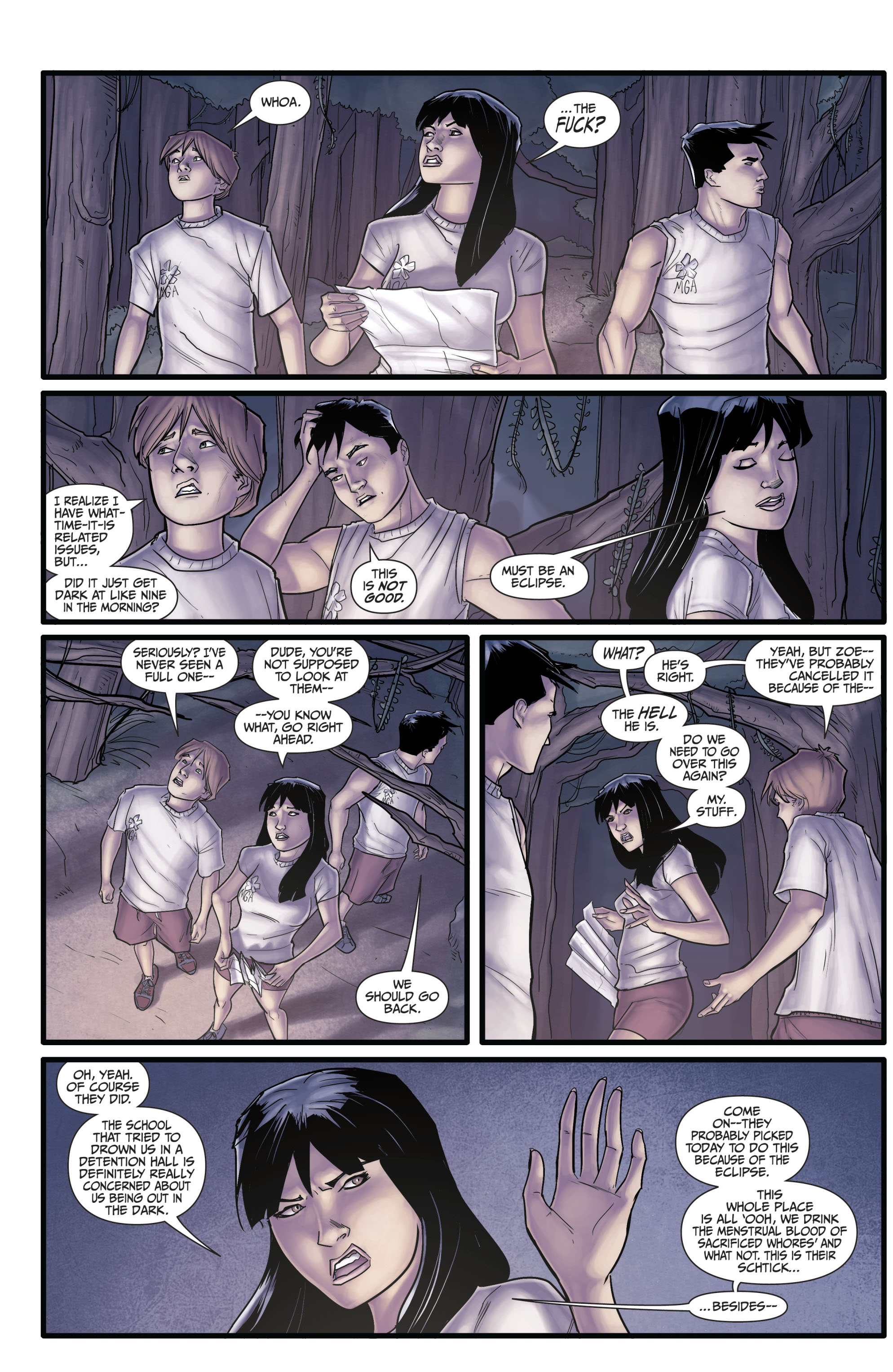 Read online Morning Glories comic -  Issue #14 - 30