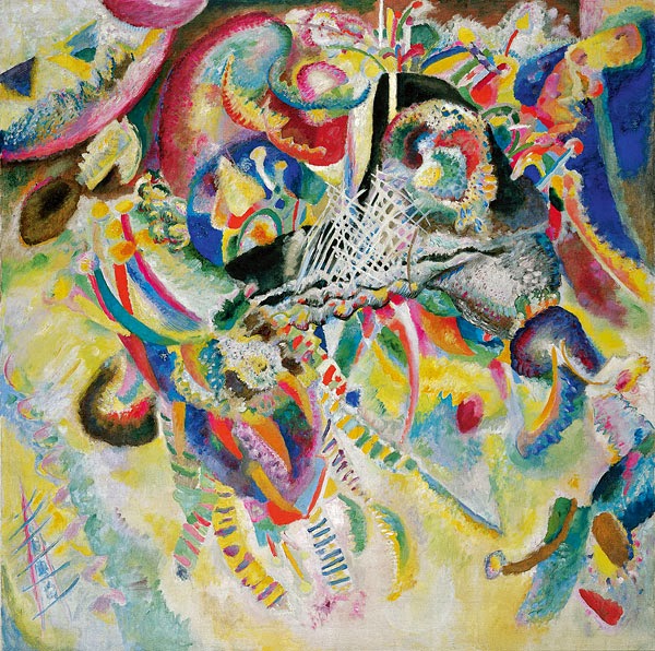 première aquarelle abstraite kandinsky