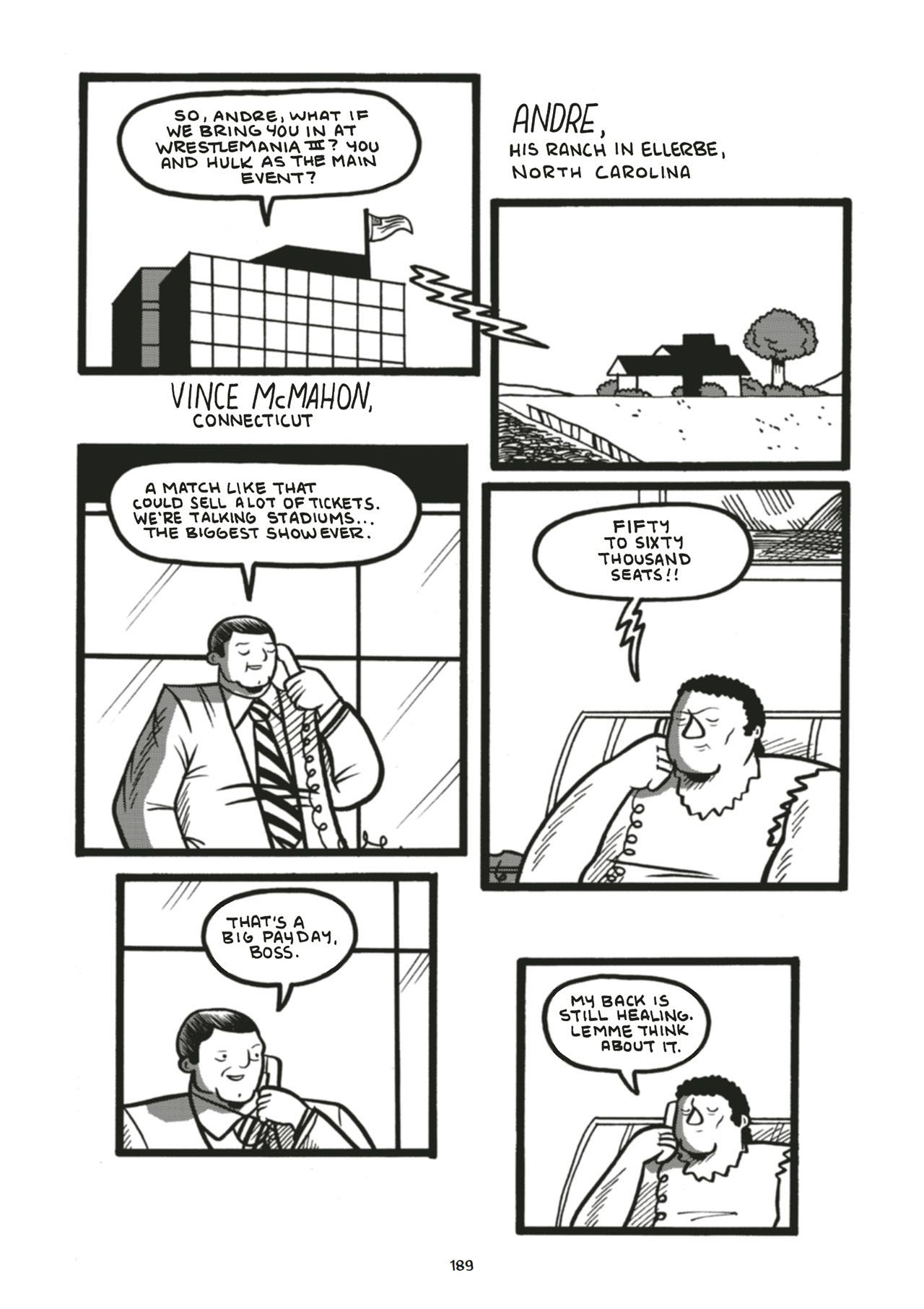 Read online Andre the Giant: Life and Legend comic -  Issue #1 - 189