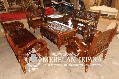 Kursi Tamu Arimbi Jati Ukir Jepara Kursi Tamu Arimbi Jati Ukir Jepara