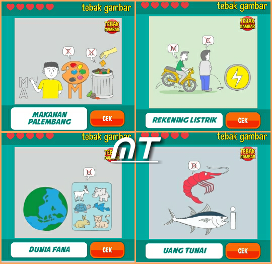 Kunci Jawaban Tebak Gambar Level 46 Sanjau Soal Latihan Anak