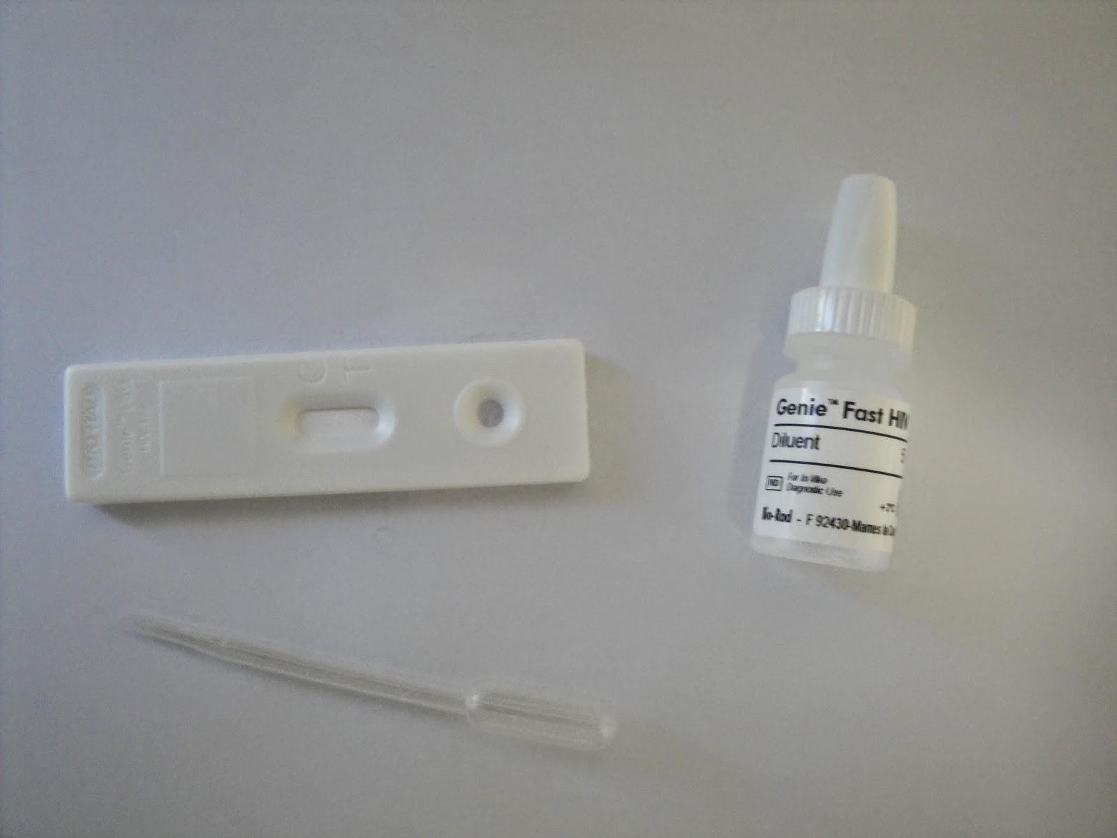 Kit testes rápidos de VIH/ SIDA 