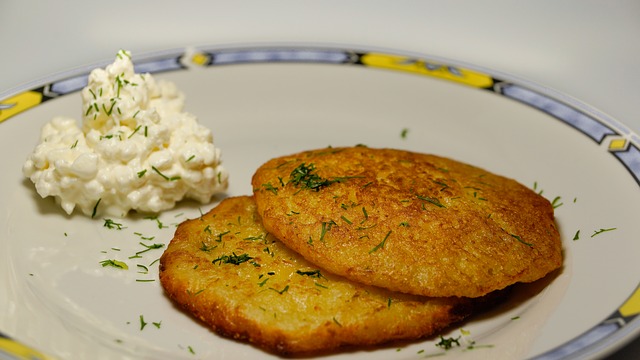 Tortitas de coliflor y patata