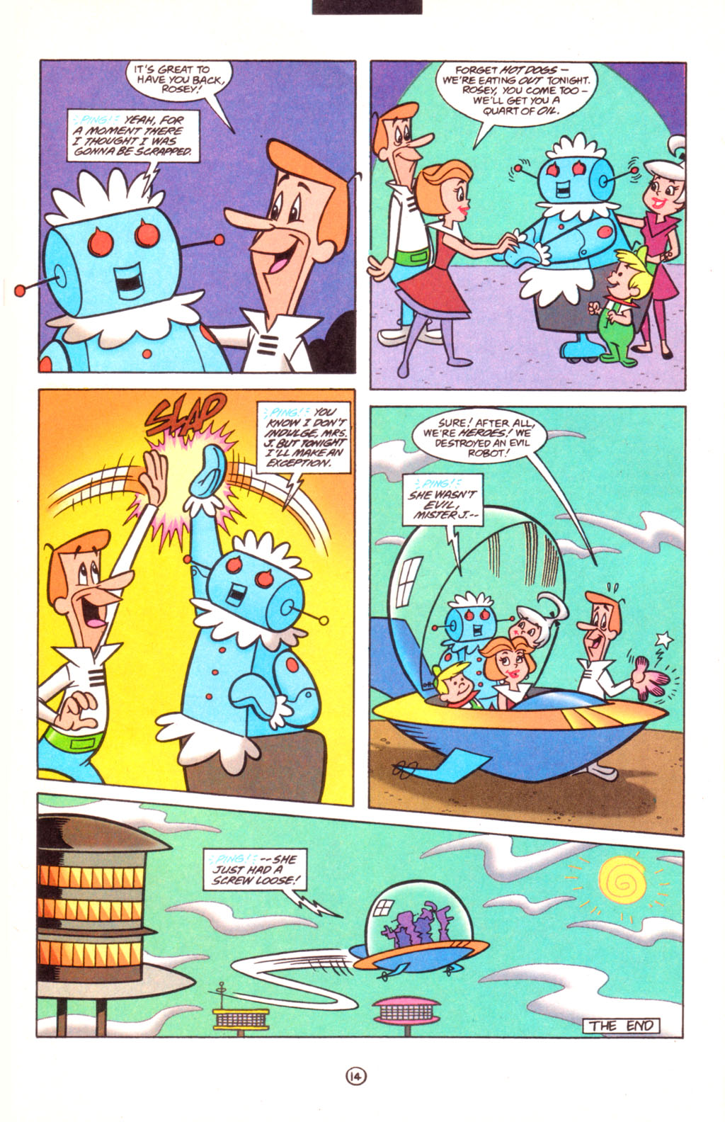Read online The Flintstones and the Jetsons comic -  Issue #9 - 15