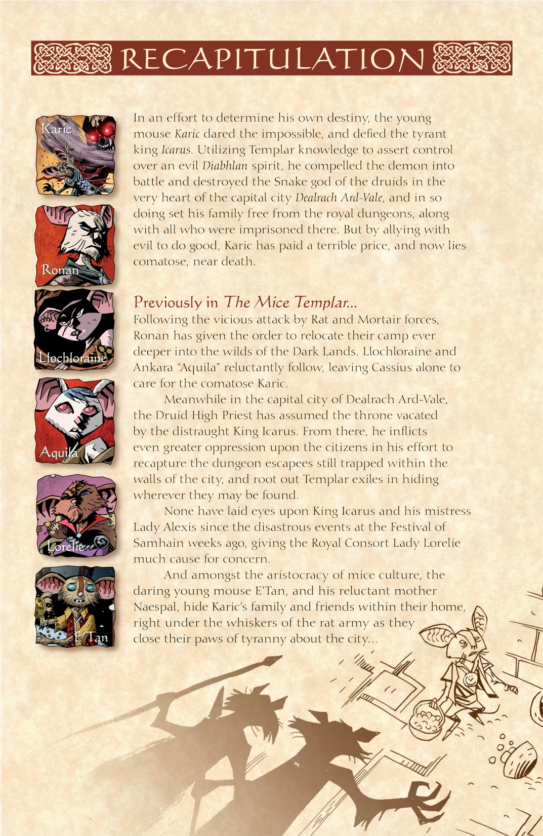 Read online The Mice Templar Volume 3: A Midwinter Night's Dream comic -  Issue #3 - 3