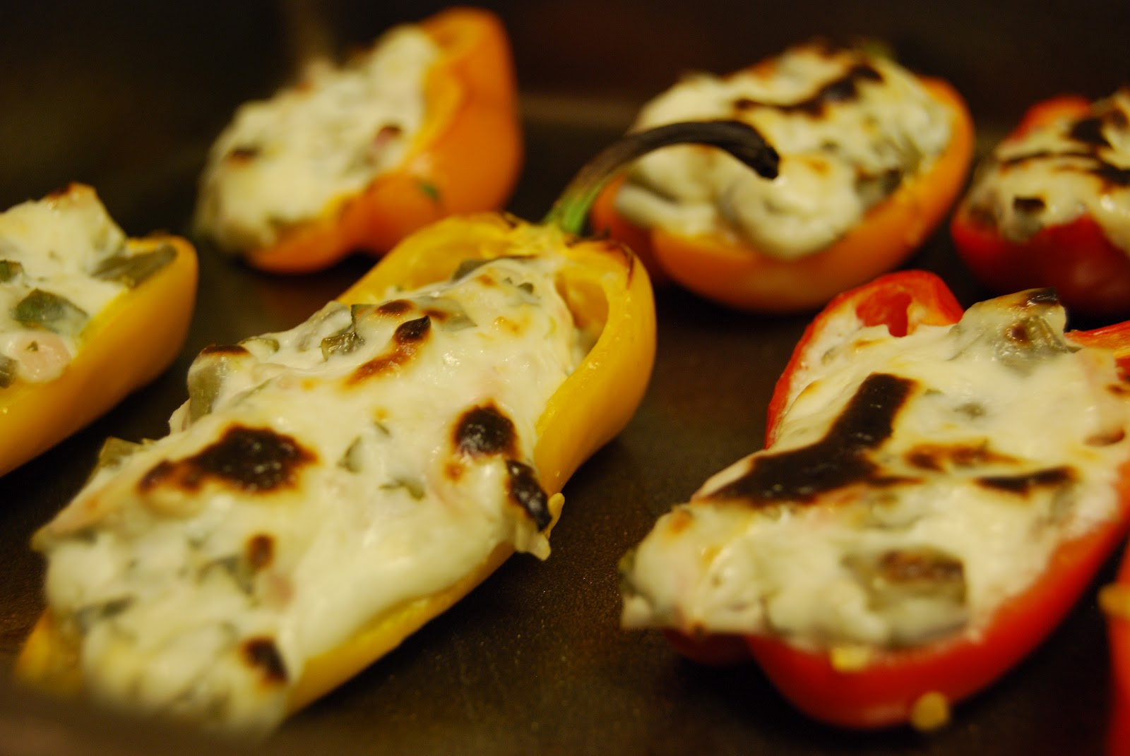 Our McWonderful Life Stuffed Mini Bell Peppers