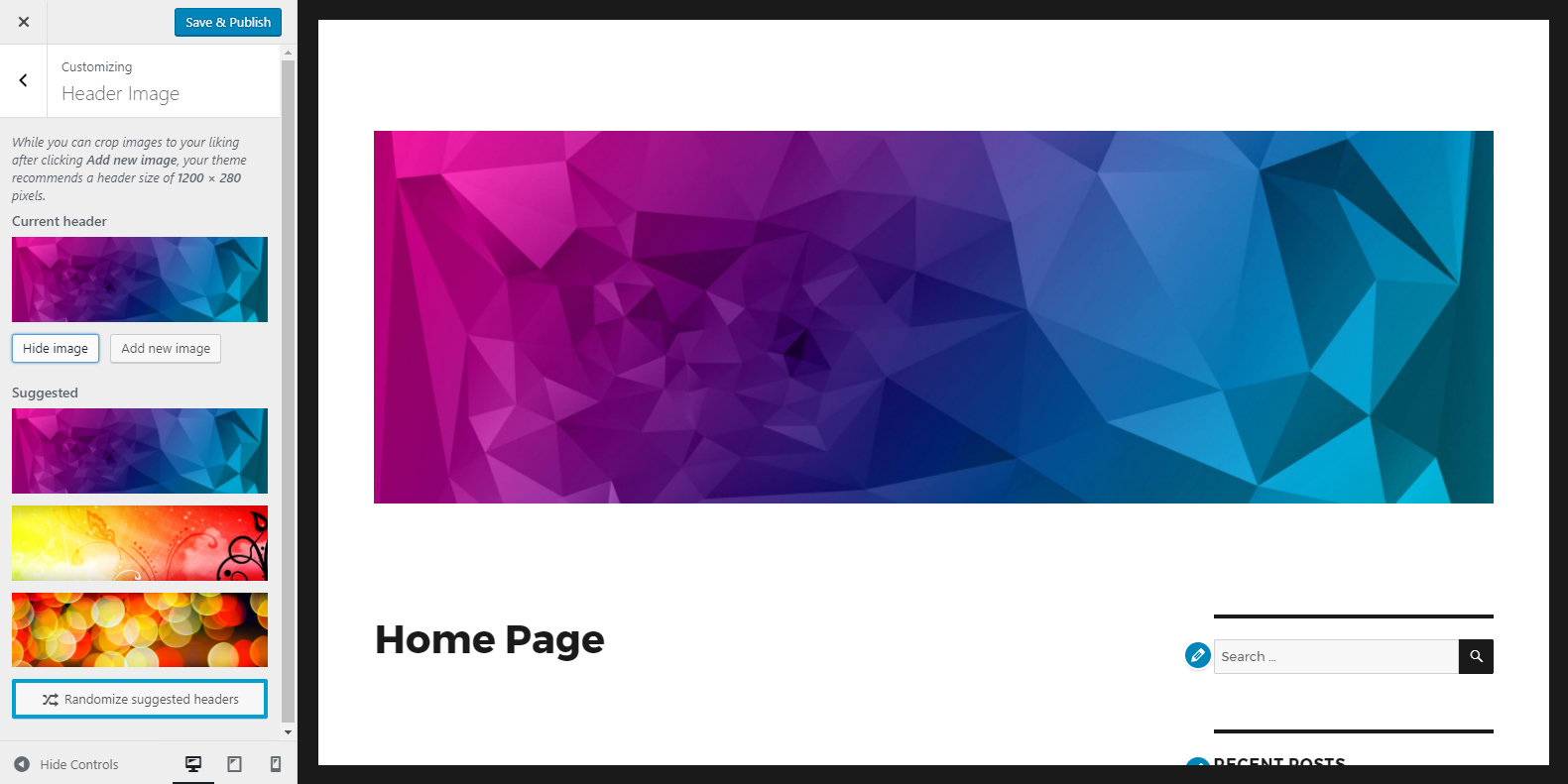 uiux tutorials How to Enable Custom Header Images Panel in WordPress