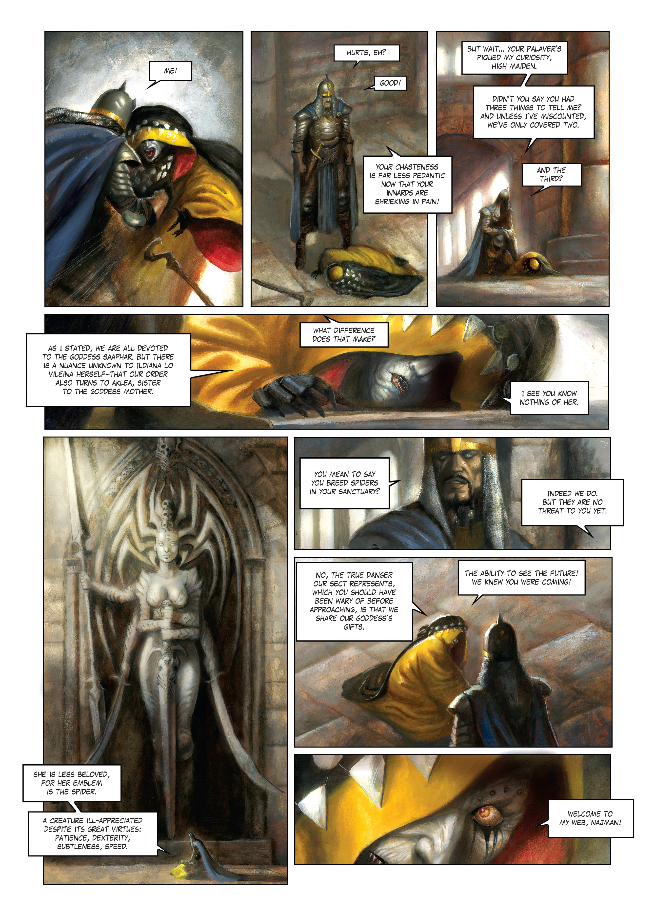 Read online The Cathedral of the Chasms comic -  Issue #1 - 6