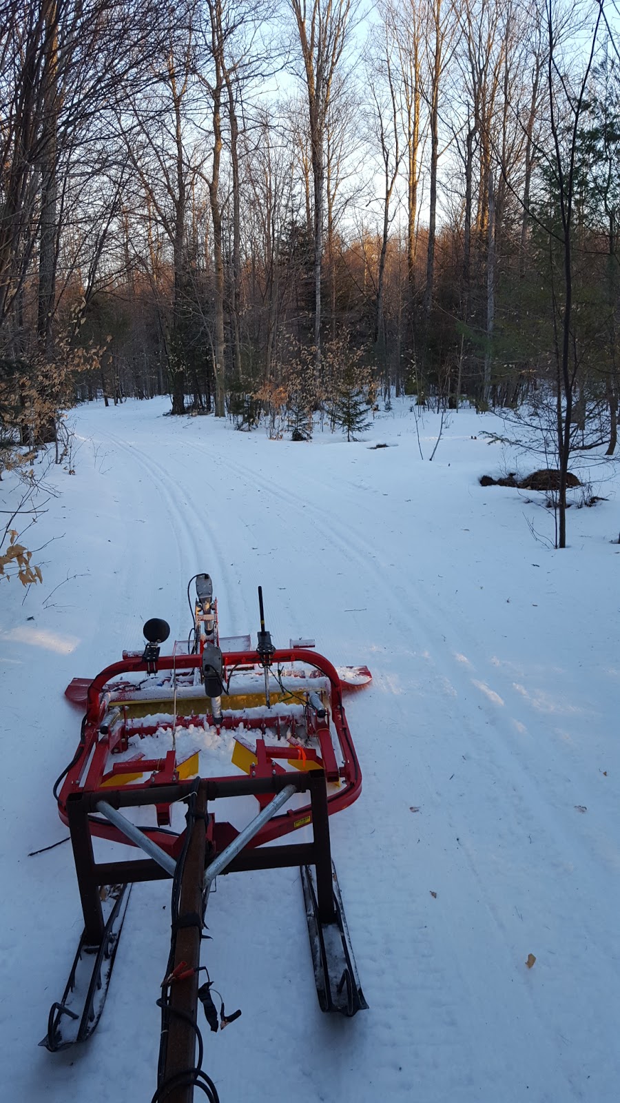 Skiing and Snowshoeing at the Tupper Lake Country Club to Big Tupper