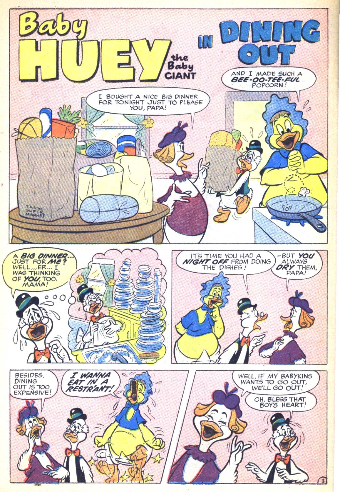 Read online Baby Huey, the Baby Giant comic -  Issue #21 - 12