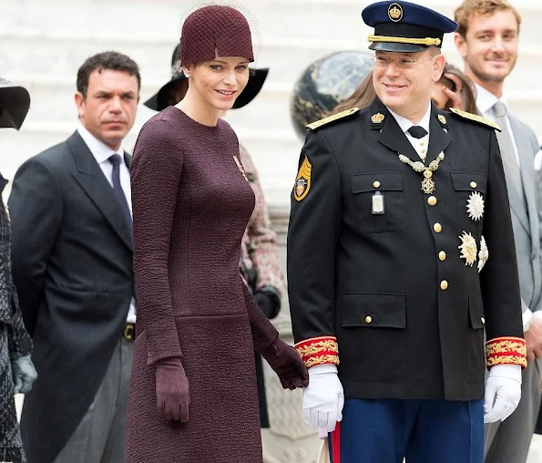 rince Albert II of Monaco and Princess Charlene of Monaco, Princess Caroline of Hanover, Princess Stephanie of Monaco, Beatrice Borromeo, Pierre Casiraghi, Charlotte Casiraghi and Alexandra of Hanover