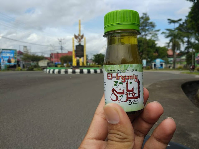 Minyak Daun Bungkus 3 Jari El-Iryaniy Minyak Daun Bungkus 3 Jari El-Iryaniy
