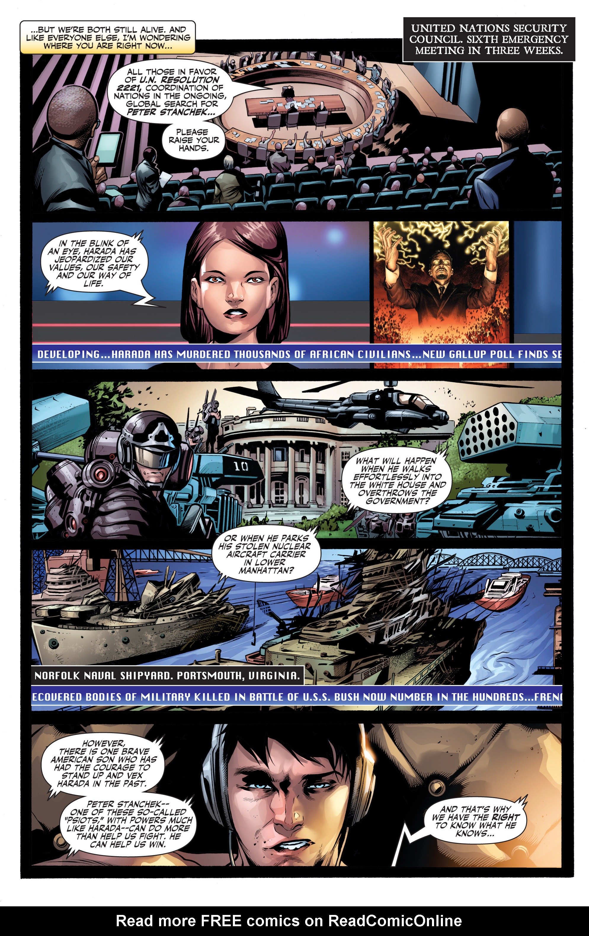 Read online Harbinger (2012) comic -  Issue # _TPB 6 - 35