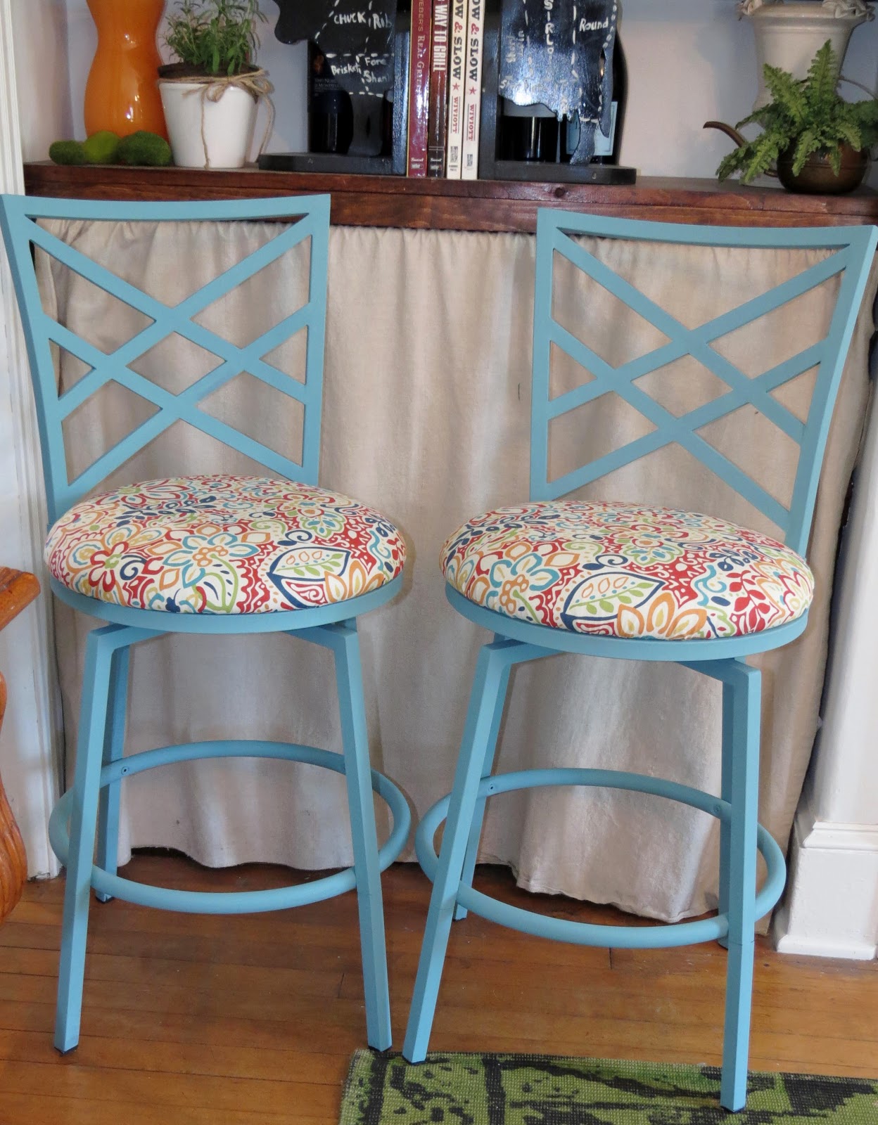 While I Linger: Counter Chairs
