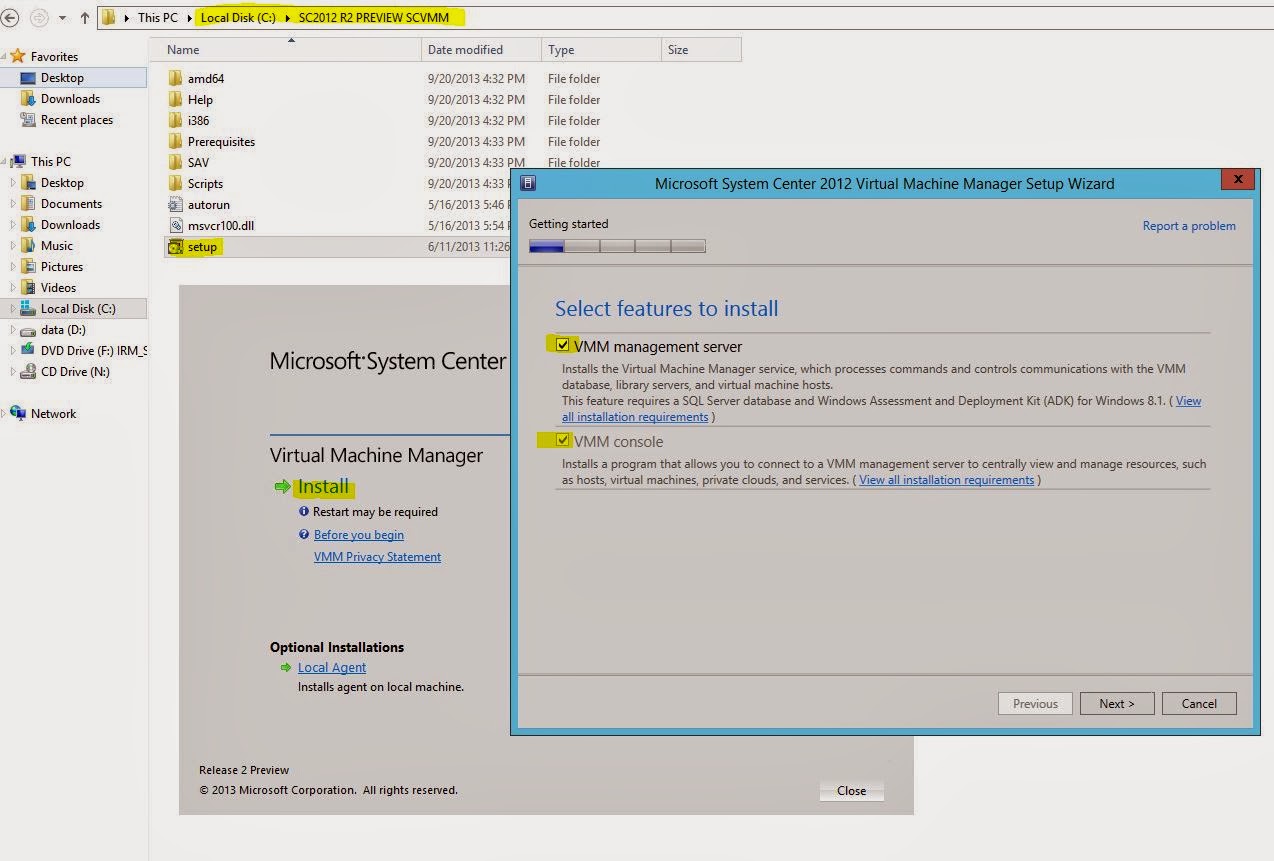 Install Vmm Server – Planen der VMM-installation – TLWK