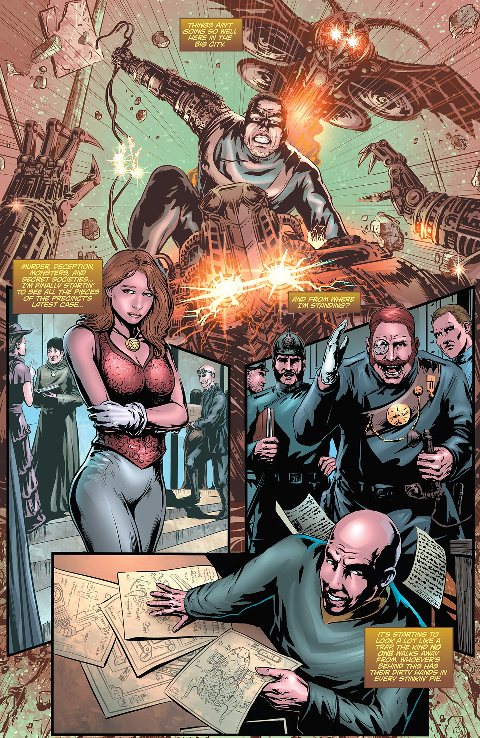Read online The Precinct comic -  Issue #4 - 3
