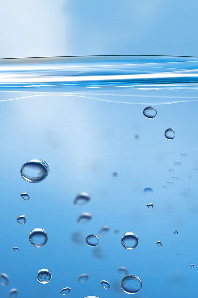 (1) خلفيات للأيفون و الأيبود تتش قطرات ماء تطبيقات