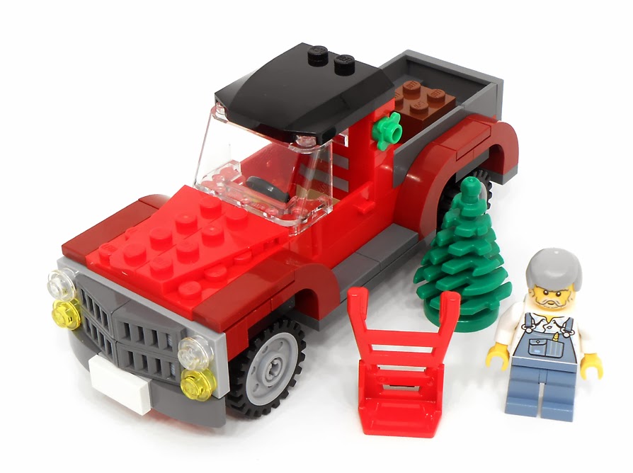 Oz Brick Nation LEGO Exclusive 40083 Christmas Tree Truck Review.