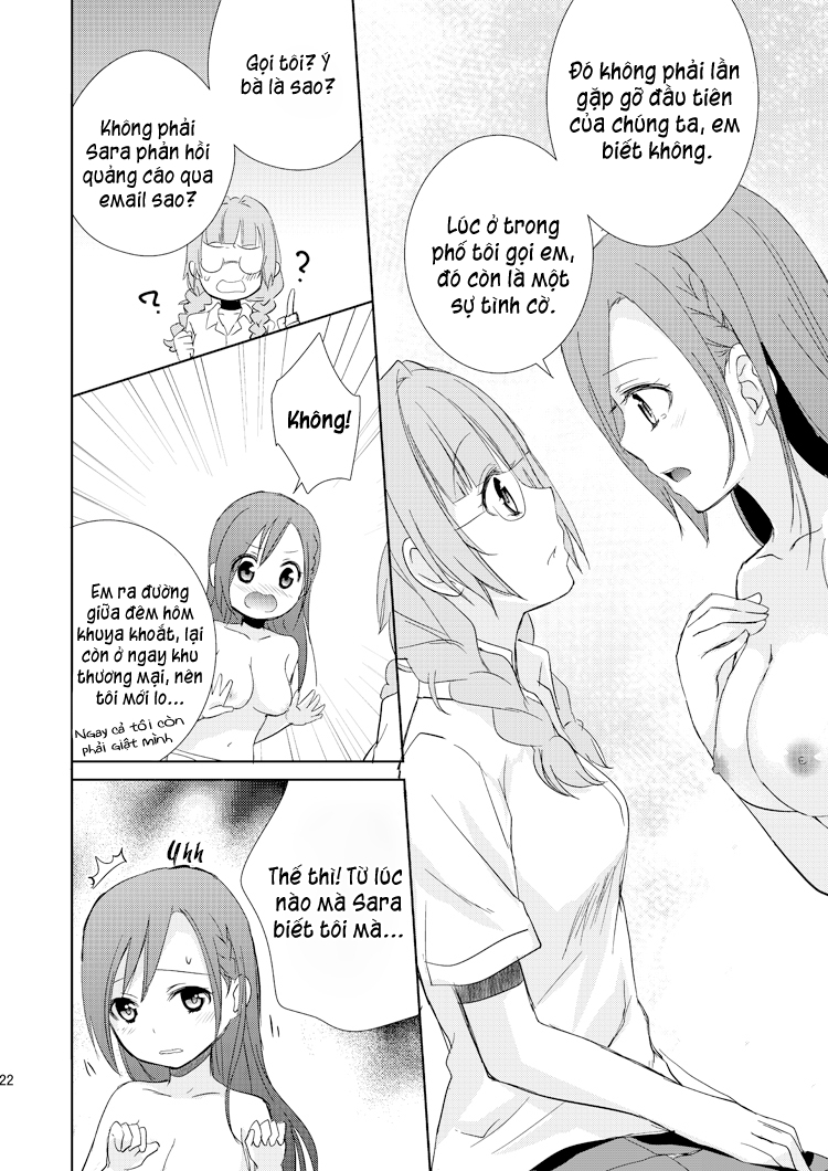 HentaiVN.net - Ảnh 20 - Tuyển tập Yuri Oneshot - Chap 147: Mikansei No Kimochi