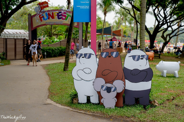 FunFest @ Sentosa  with We Bare Bears: Every rides reviewed