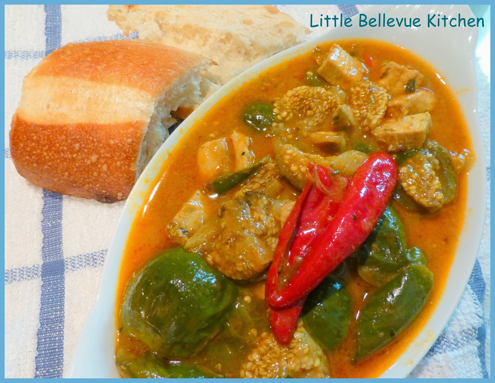 Little Bellevue Kitchen Thai Eggplant Curry with Chicken