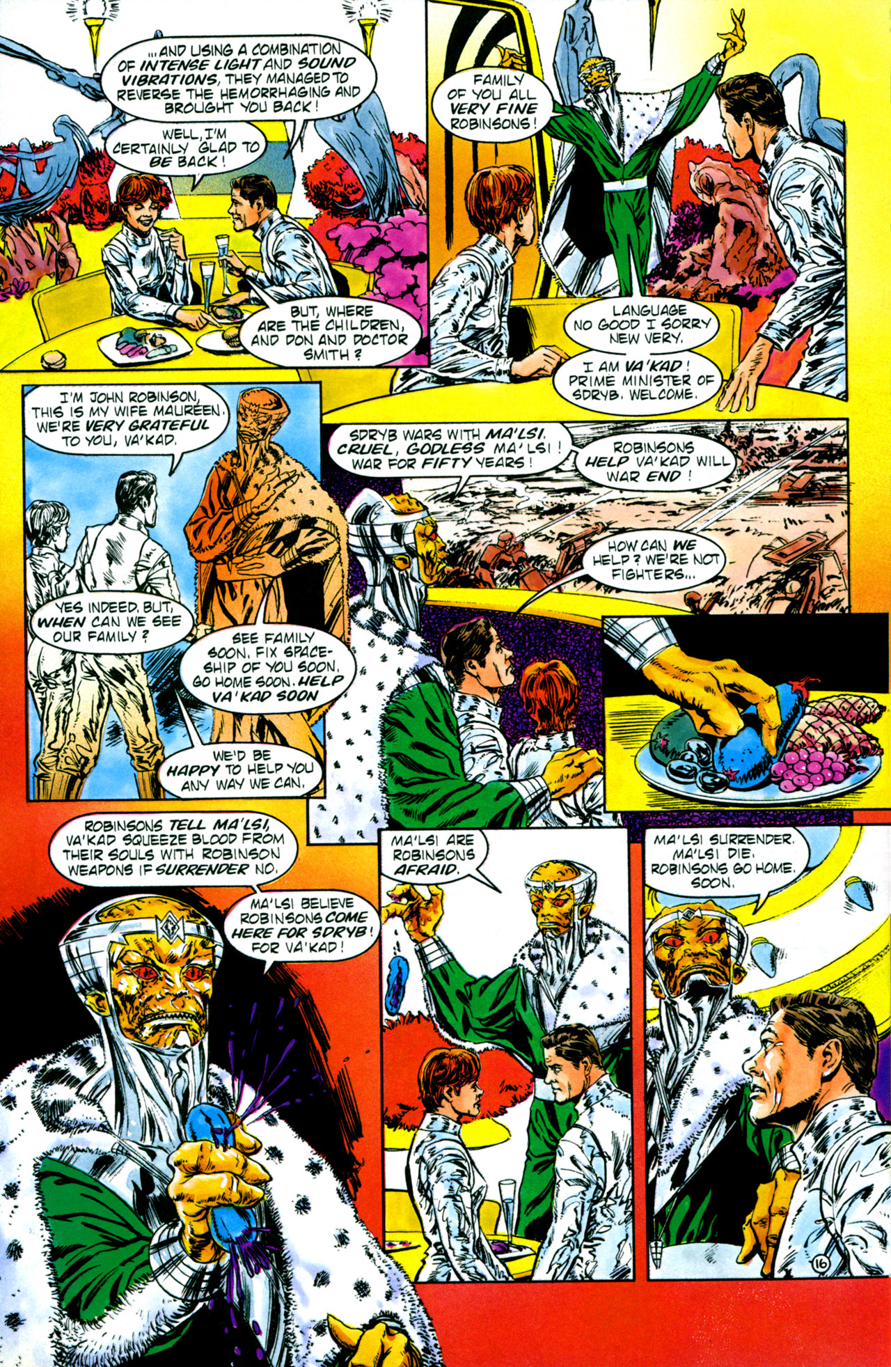 Read online Lost in Space (1991) comic -  Issue #4 - 23